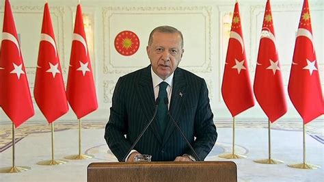 C­u­m­h­u­r­b­a­ş­k­a­n­ı­ ­E­r­d­o­ğ­a­n­­ı­n­ ­K­ı­b­r­ı­s­ ­m­e­s­a­j­ı­